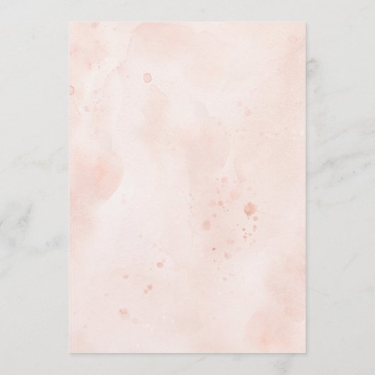 Verloving van de zeemacht en het bloesse huwelijk menu (Achterkant)