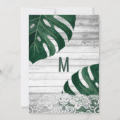 Verloving van de Zwitserse kaas Leaf String Lights Kaart (Achterkant)