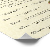 Verloving van het katholieke huwelijk Betrothal Pr Poster (Hoek)