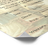 Verloving van het katholieke huwelijk Betrothal Pr Poster (Hoek)