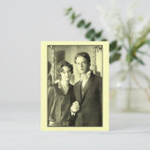 Verloving van Princess Astrid en Prince Leopold Briefkaart (Staand voorkant)