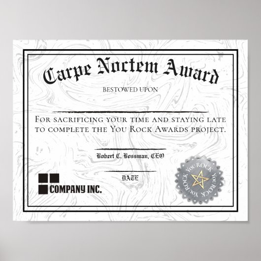 Verloving van werknemers die te laat uitgereikt ce poster (Voorkant)