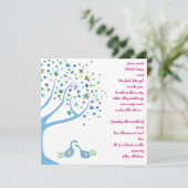 Verloving voor de uitnodiging van joodse huwelijke (Staand voorkant)