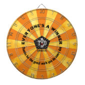 Verloving voor erkenning van werknemers dartbord (Voorkant)