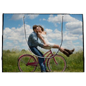 Verloving voor persoonlijke weddenschappen groot cadeauzakje (Achterkant)