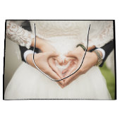 Verloving voor persoonlijke weddenschappen groot cadeauzakje (Voorkant)