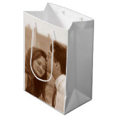 Verloving voor persoonlijke weddenschappen medium cadeauzakje (Voorkant Gekanteld)