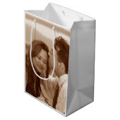 Verloving voor persoonlijke weddenschappen medium cadeauzakje (Achterkant Gekanteld)