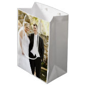 Verloving voor persoonlijke weddenschappen medium cadeauzakje (Voorkant Gekanteld)