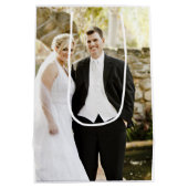 Verloving voor persoonlijke weddenschappen medium cadeauzakje (Achterkant)