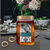 Verloving voor weddenschappen Foto Damask Save the Etiket