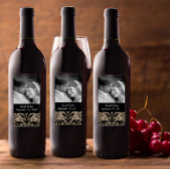 Verloving voor weddenschappen Foto Damask Save the Etiket