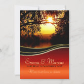 Verloving voor zonneschijnse Romance/weddenschap Kaart (Voorkant)