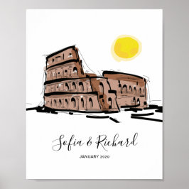 Verloving, voorstel, verjaardagsgeschenk poster