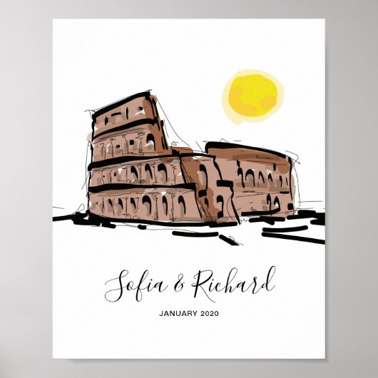 Verloving, voorstel, verjaardagsgeschenk poster (Voorkant)