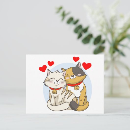 Verloving Vrijgezellenfeest Roodbruiloft Briefkaart (Staand voorkant)