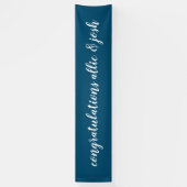 Verloving wanddecoratie op maat gemaakt gedrukt spandoek (Verticaal)