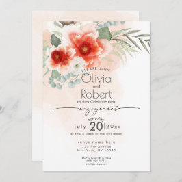 VERLOVING | Waterverf bloesems en afval Kaart