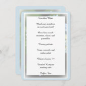 Verloving Weddenschap Vrijgezellenfeest Menu (Voorkant / Achterkant)