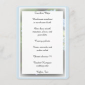 Verloving Weddenschap Vrijgezellenfeest Menu (Voorkant)