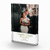 Verloving Wedding Foto en naamblok (Rechts)