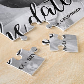 Verloving Wedding Foto Opslaan datum Legpuzzel (Zijkant)