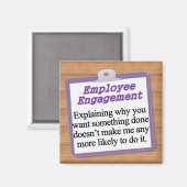 Verloving werknemers magneet (Voorkant / Achterkant)