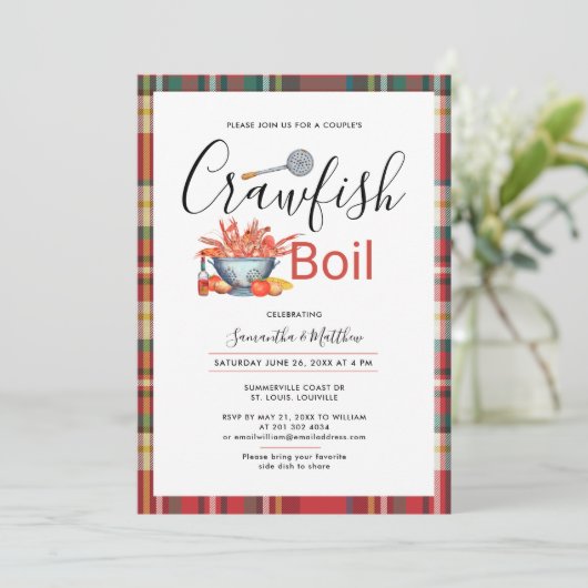 Verloving zeebrasem kaart (Staand voorkant)