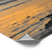 Verloving - Zonneopje op het strand - Poster (Hoek)