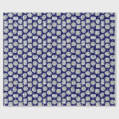 Verlovingen ringstenen - Royal Navy inpakpapier (Vlak)