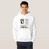 Verlovingen van de 101e luchtafdeling hoodie (Voorkant volledig)