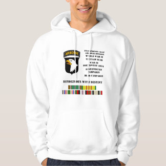 Verlovingen van de 101e luchtafdeling hoodie