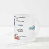 Verlovingen van de 11e luchtvaartsector matglas koffiemok (Voorkant rechts)