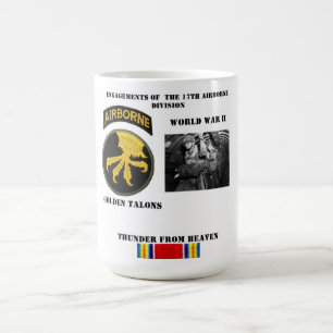 Verlovingen van de 17e luchtvaartsector koffiemok