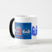 Verlovingen van de 82e luchtafdeling magische mok (Voorkant links)