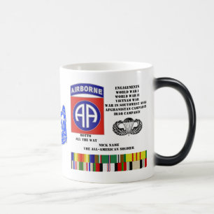 Verlovingen van de 82e luchtafdeling magische mok