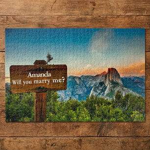 Verlovings Puzzel met Verborgen Naam Toevoegen