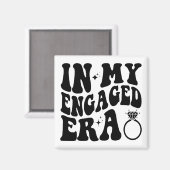 Verlovings-shirt, In Mijn Verlooftijdperk Magneet (Voorkant / Achterkant)