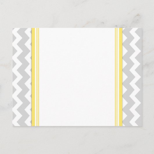 Verlovingsaankondiging kaart citroengrijs (Achterkant)