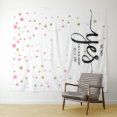 Verlovingsachtergrond fotobooth wandkleed (In Situ (horizontaal))