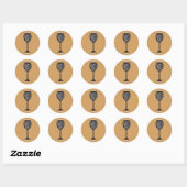 VERLOVINGSBRUILOFT Wijn Glas ELKE KLEUR Stickers (Vel)