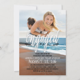 Verlovingsfeest Betrokken Photo Beach Kaart