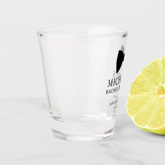 Verlovingsfeest Black Tie Shot Glas (Links)