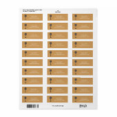 VERLOVINGSFEest Bruidsglas ELKE KLEUR Labels (Full Sheet)