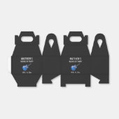 Verlovingsfeest Bruiloft Muziek Gitaar Bedankdoosjes (Uitgevouwen)