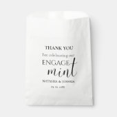 Verlovingsfeest Dank Je Feestje Bedankzakje (Voorkant)