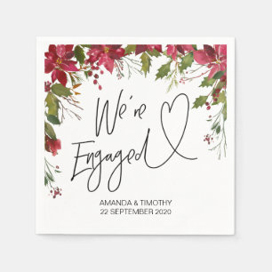 Verlovingsfeest Decor Kerstviering Servet