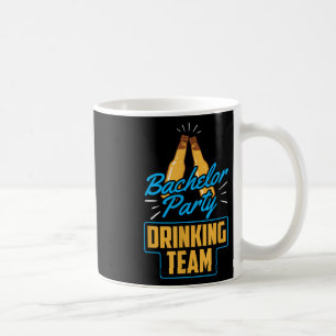 Verlovingsfeest Drank Team Bruidegom Bruid Koffiemok