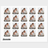 Verlovingsfeest Foto Vierkante Sticker (Vel)