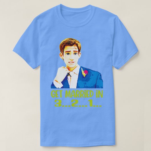 Verlovingsfeest GAME OVER T-shirt (Design voorkant)